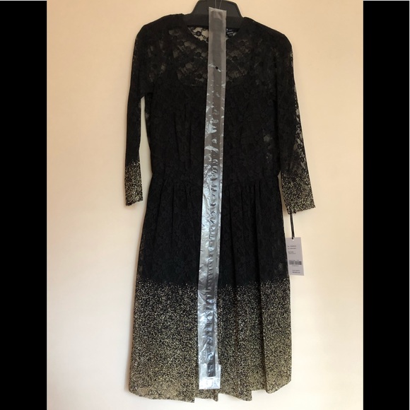 W BY WORTH COLLECTION BORDER LACE DRESS👗Sz 4 - Picture 6 of 17